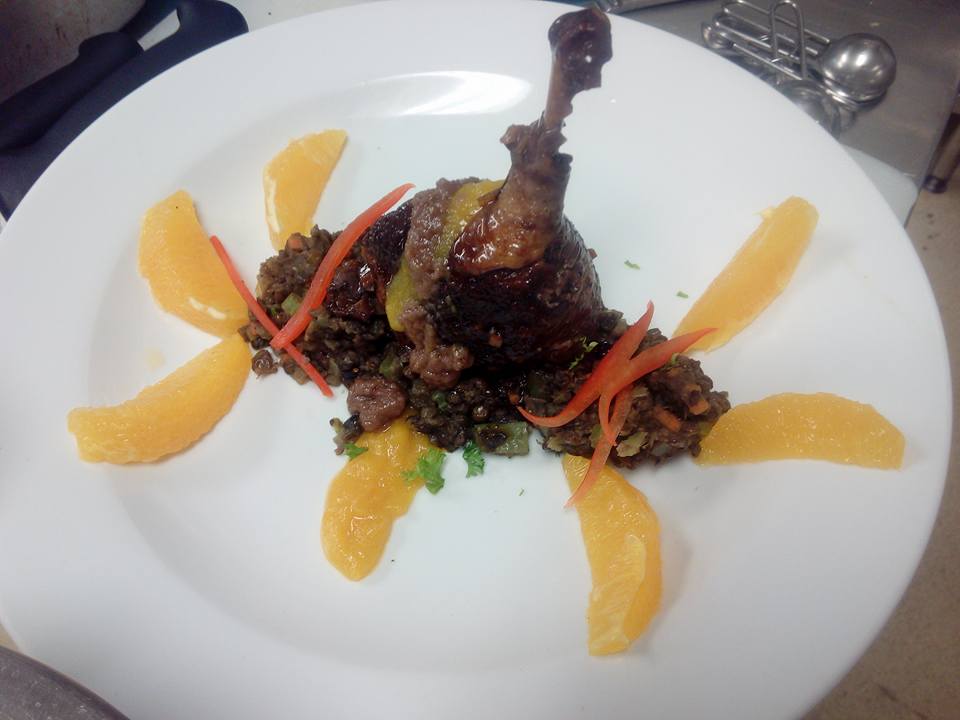 DIY Duck legs braised in red wine